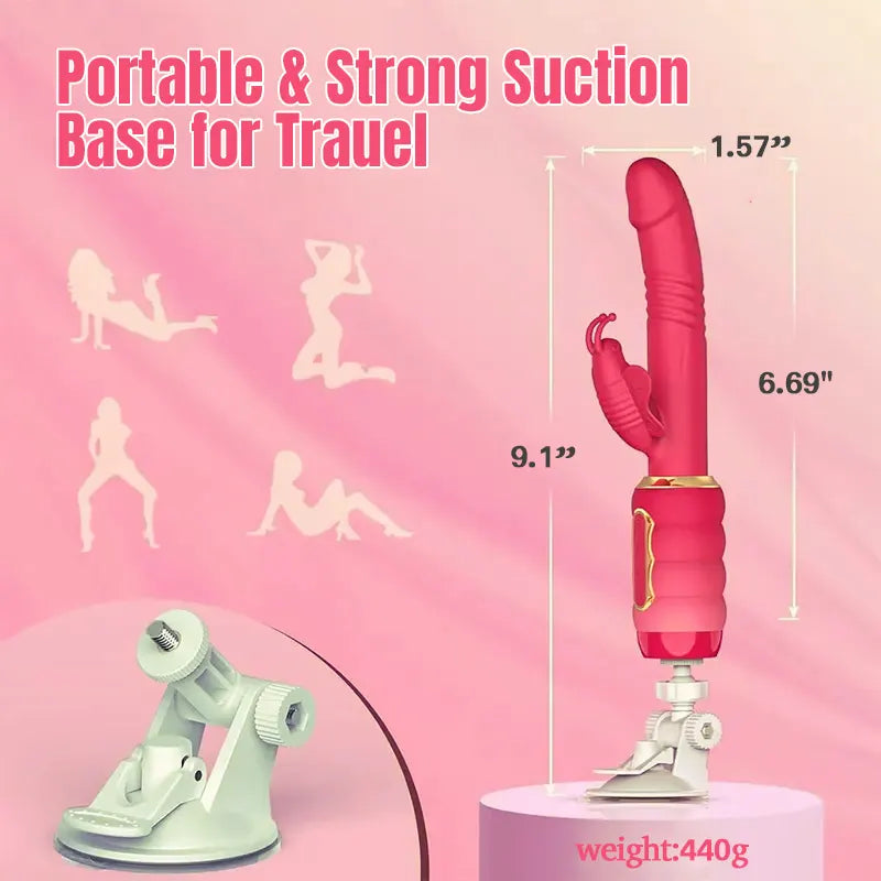 Butterfly Thrusting Dildo Machine