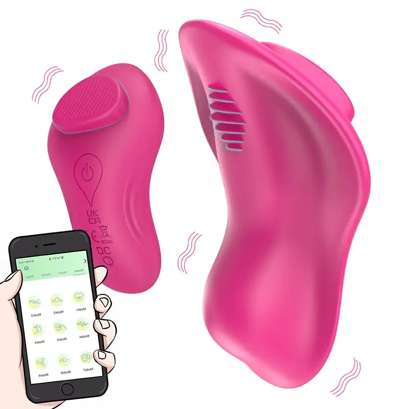 Female_Invisible_Wearable_APP_Vibrating_Masturbator