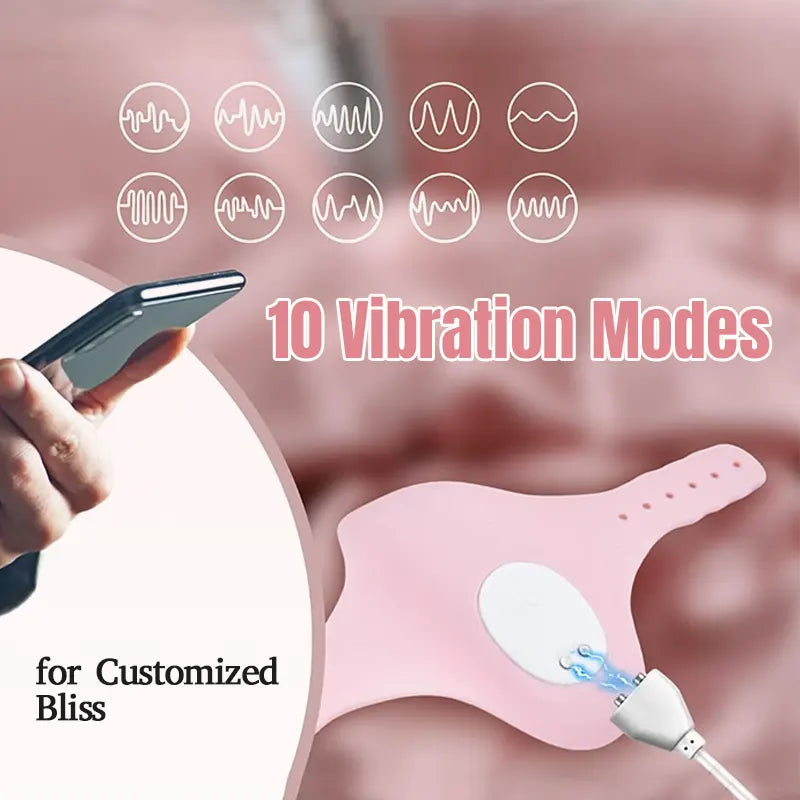 Blissful Wearable Remote Vibrator