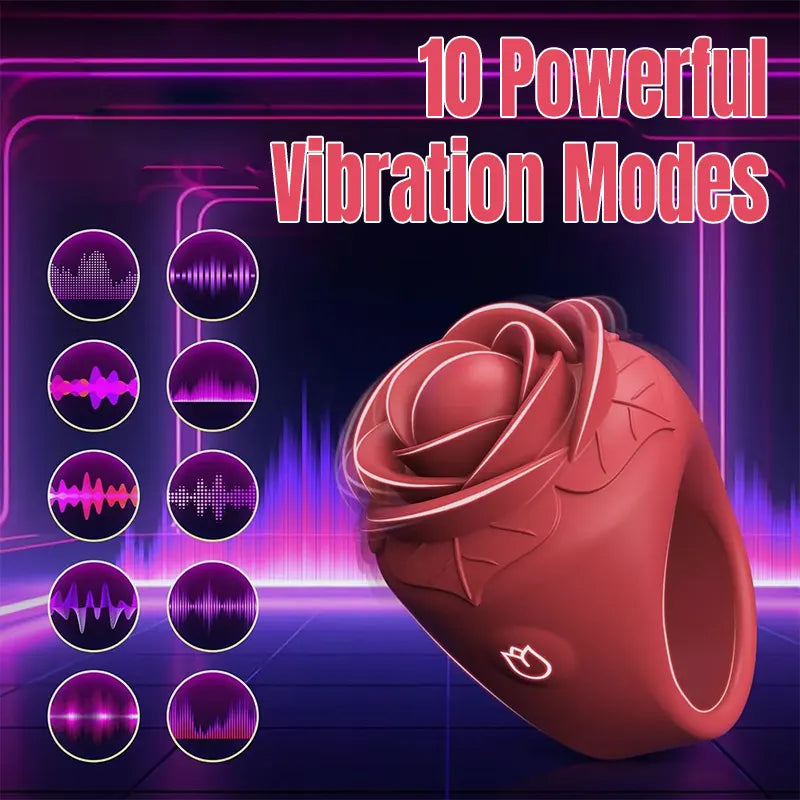 Ring of Roses Mini Vibrator