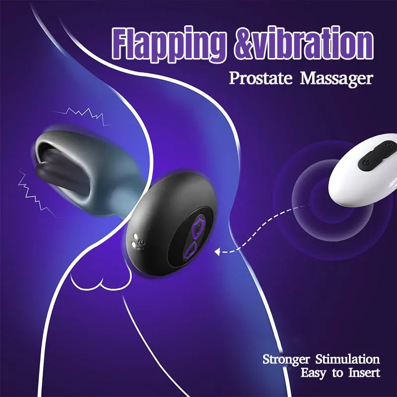 Tapping Posterior Vibrating Prostate Massager