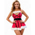 Velvet Santa Babydoll Lingerie Set