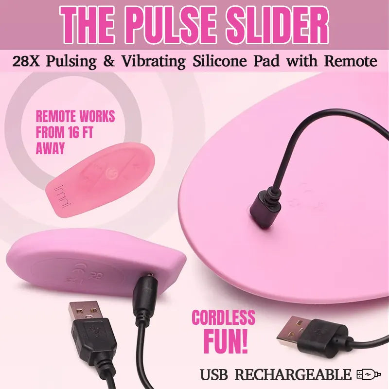 Pulse Grinder Vibrator with Remote Control