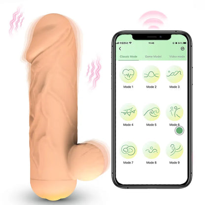 App-Controlled Mini Dildo Vibrator Love Egg