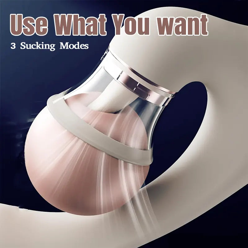 Bendable Clit Sucker &amp; Tongue Vibrator