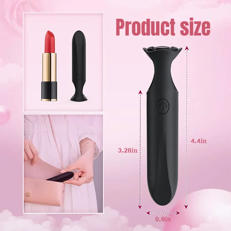 Compact Bullet Vibrator - App-Controlled Vibrator for Women