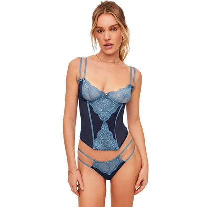 Eternal_Deep_Blue_Bow_Unlined_Bustier