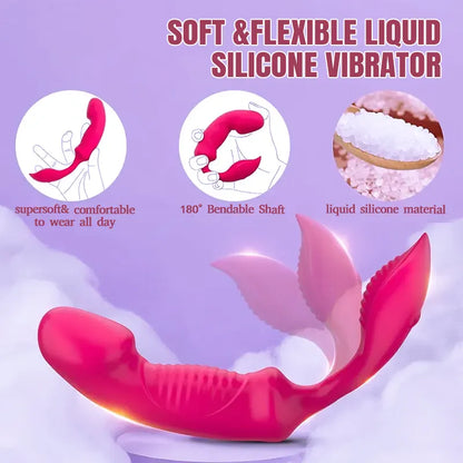 Dual Stimulation Wearable Vibrator