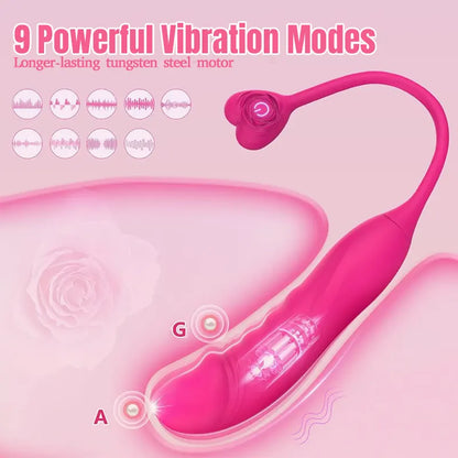 2-in-1 Vibrator &amp; Dildo for Women