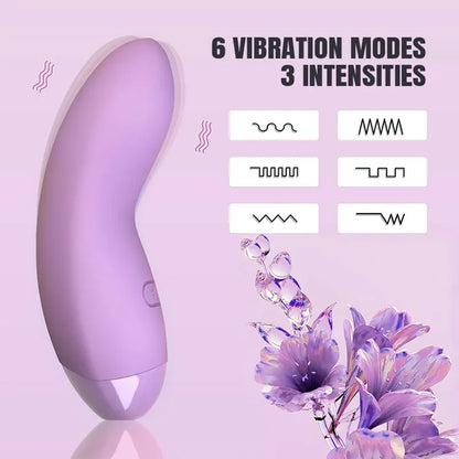 Tongue Shaped Female Rapid Orgasm Clitoral Vibrator