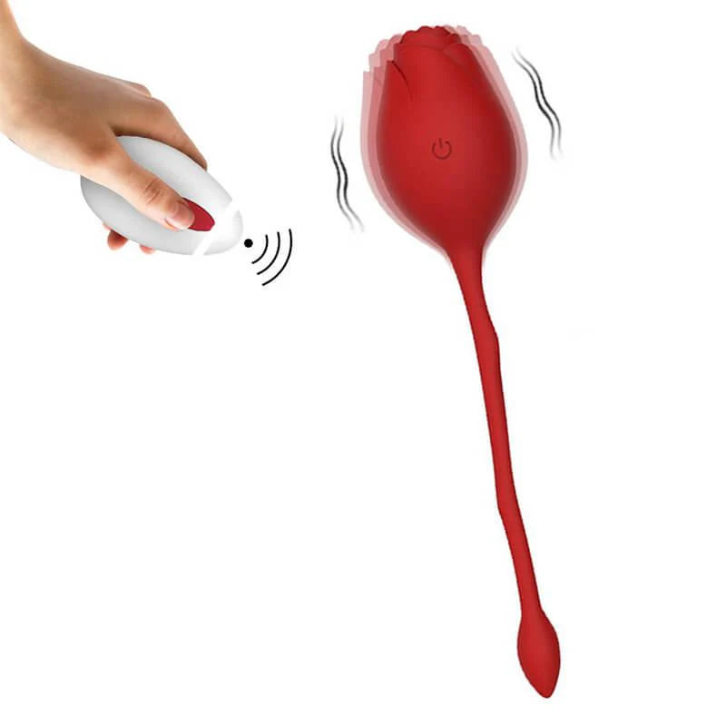 rose toy clit sucker vibrator red