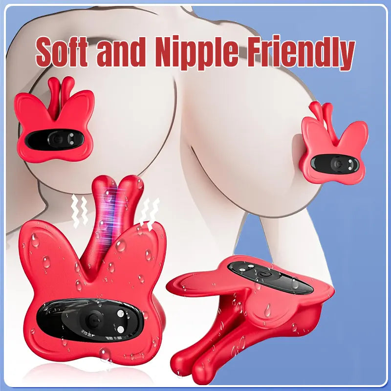 Vibrant Touch Nipple &amp; Multi-Zone Vibrator