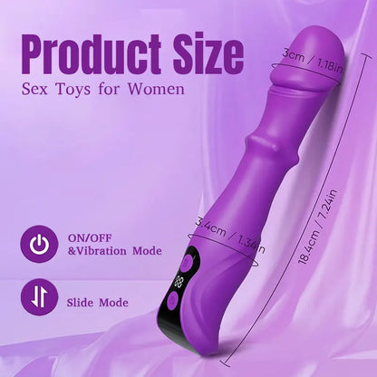 Tri-Function G-Spot Thrusting Dildo