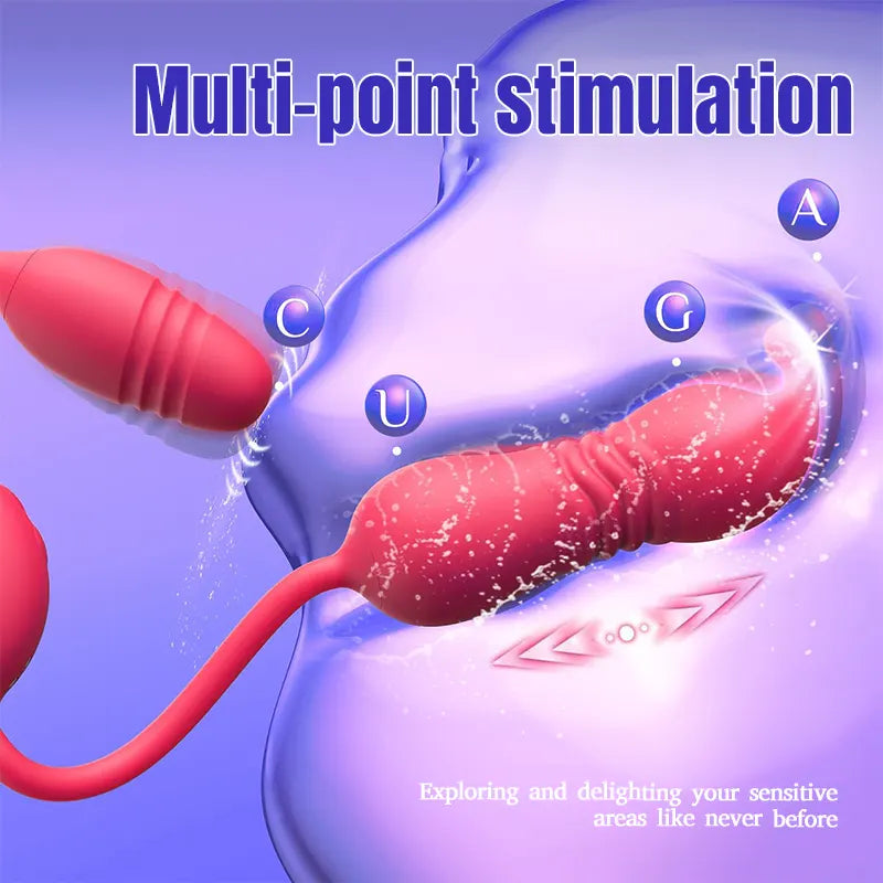 Dual Head G-Spot Clitoral Stimulator