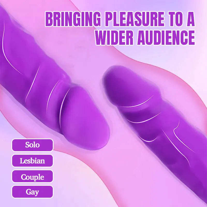 Dual Pleasure Remote-Controlled Double Dildo