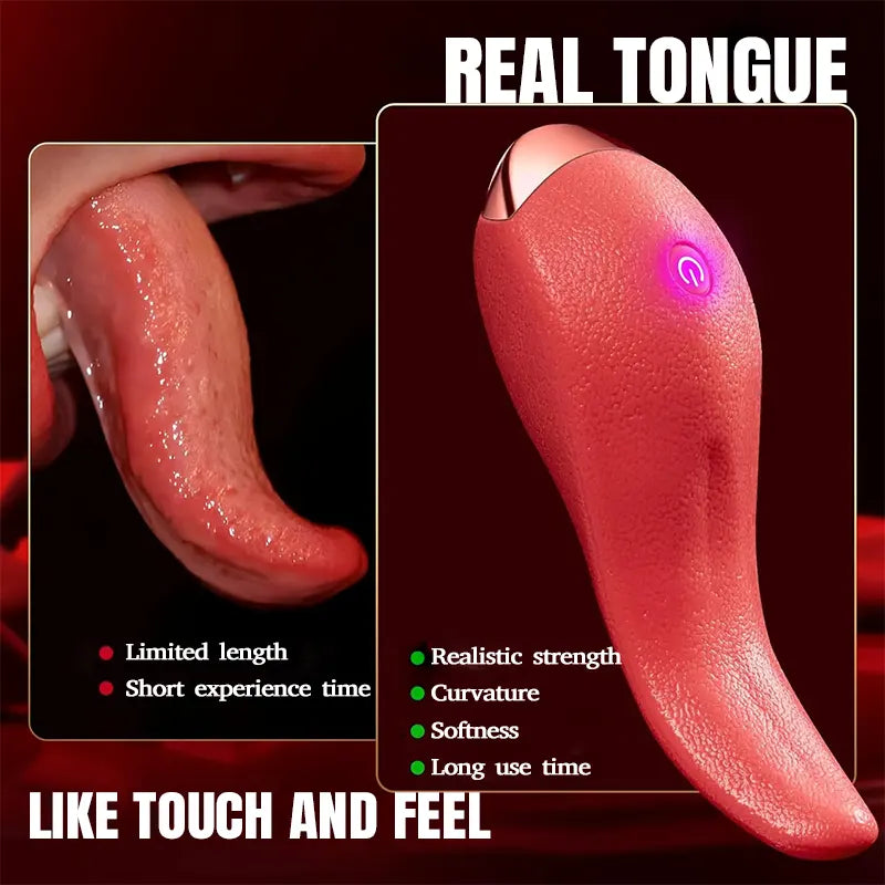 10-Mode Tongue Vibrator for Women