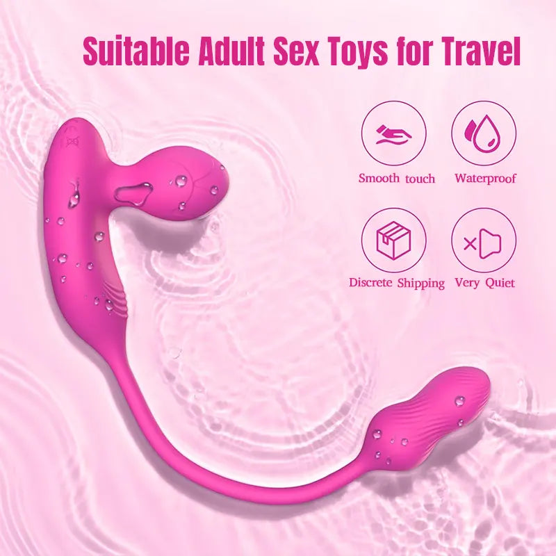 3-in-1 Wearable Panty G-spot Anal Vibrator