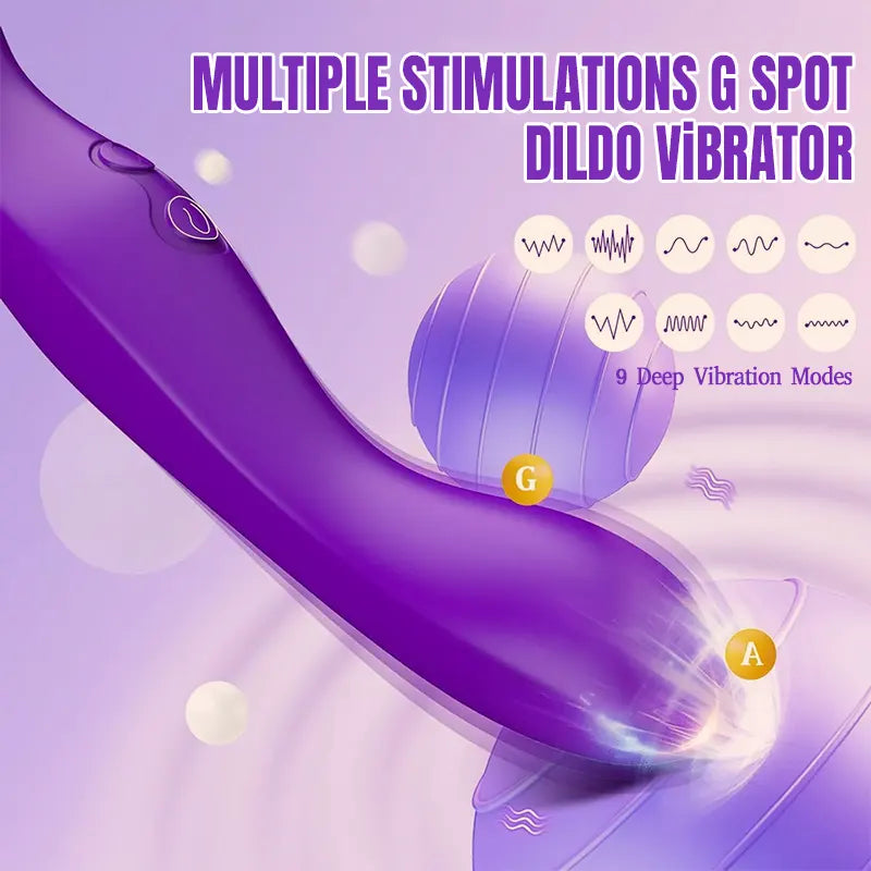 9-Mode Tongue Licking &amp; Vibration Stimulator