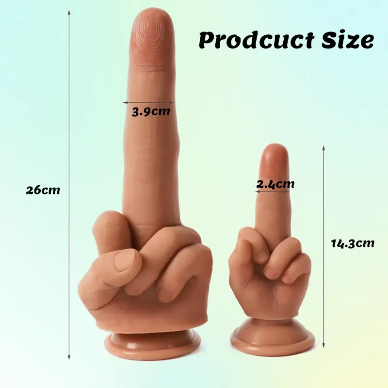 Middle_Finger_Silicone_Heterosexual_Dildo