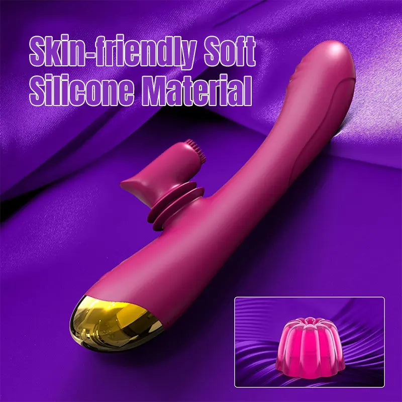 2-in-1 Brush G-Spot Vibrator