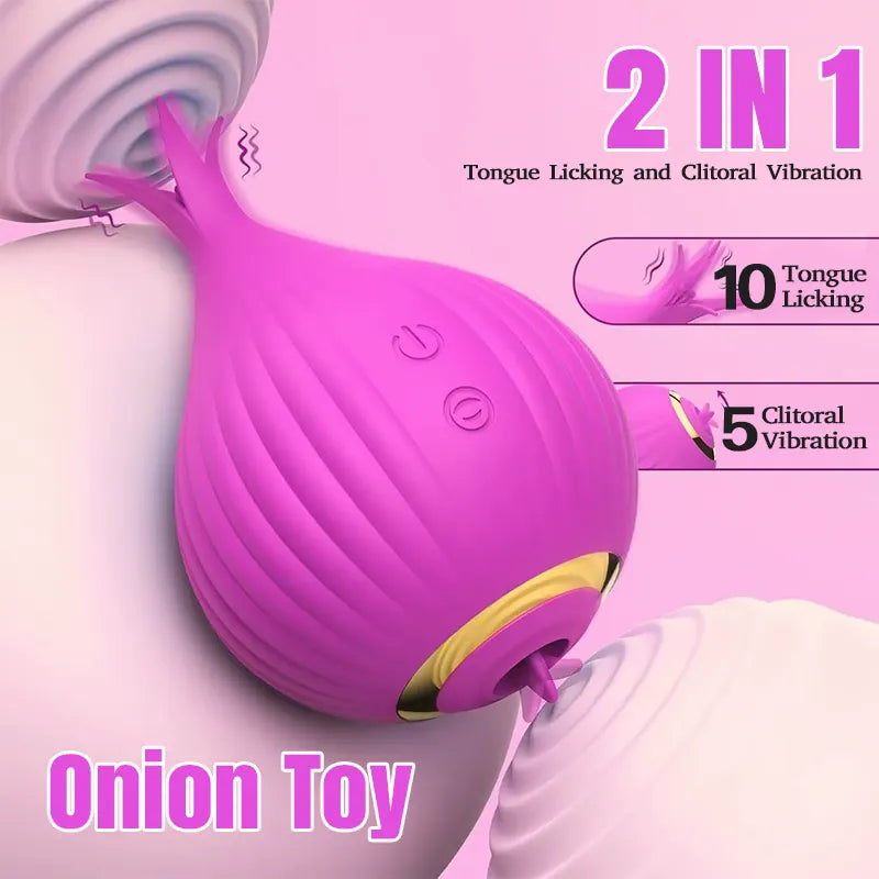 Onion Sucking Pleasure Vibrator