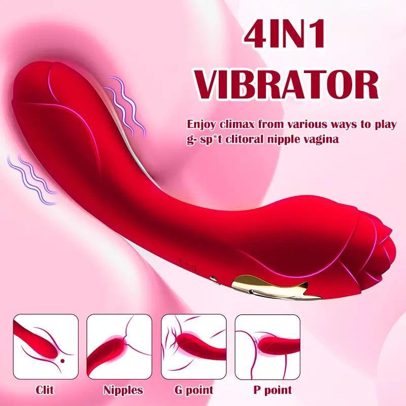 4-in-1_Rose_G-Spot_Vibrator