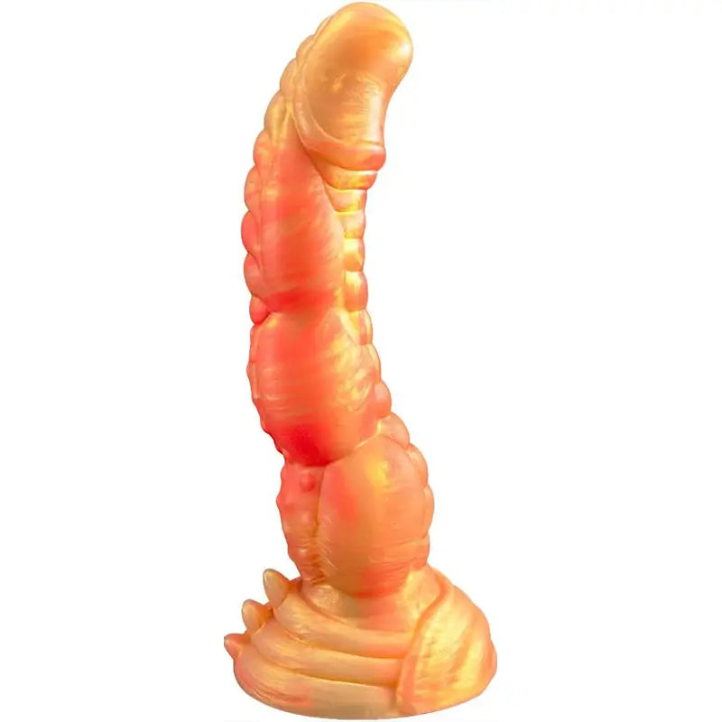 Golden_Orange_Scorpion_Tail_Dildo