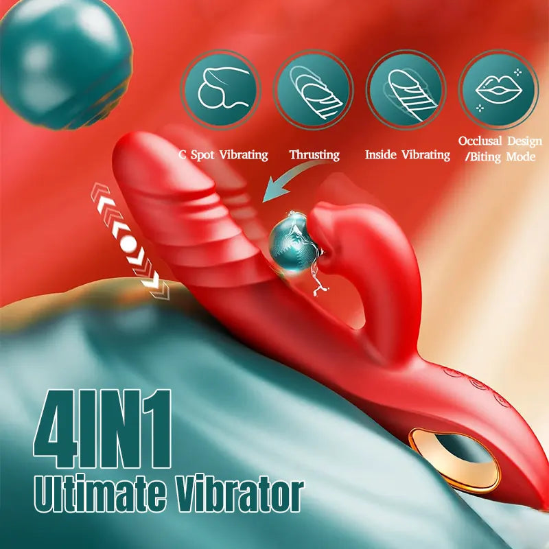 Thrusting G-Spot Clitoral Stimulator