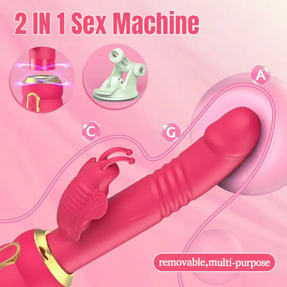 Butterfly Thrusting Dildo Machine