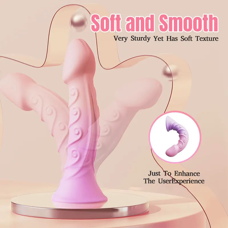 Fantasy Silicone Suction Cup Vibrating Dildo