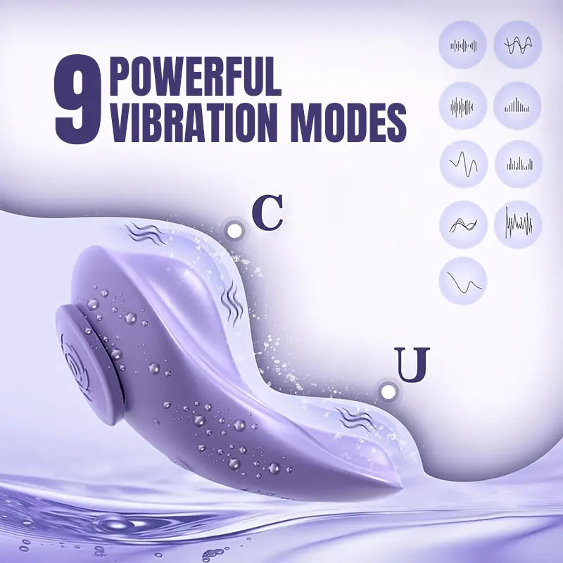 Magnetic Remote Control Panty Clitoral Vibrator