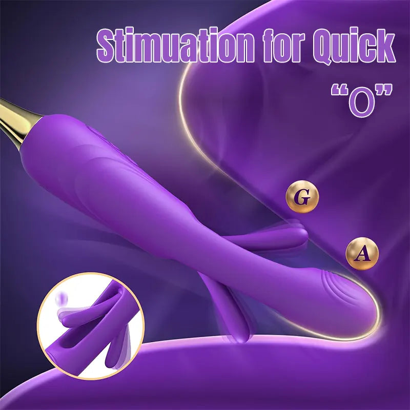 Replaceable Tapping G-Spot Clitoral Vibrator