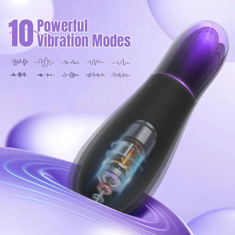 10 Vibration Modes Mini G-Spot Vibrator