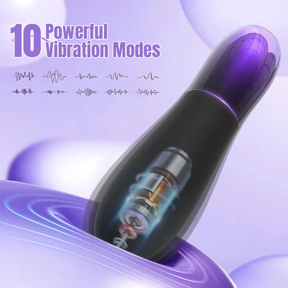 10 Vibration Modes Mini G-Spot Vibrator