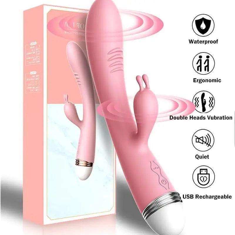 2_in_1_Rabbit_Massage_Vibrating_Masturbator