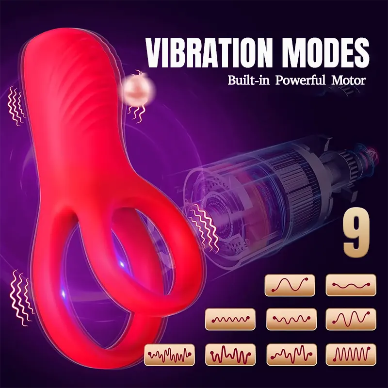 Maxima Pleasure Dual Vibrating Cock Ring