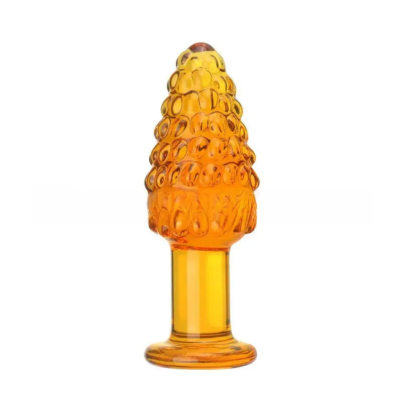 Christmas Crystal Cane Stick Golden Christmas Tree Anal Plug