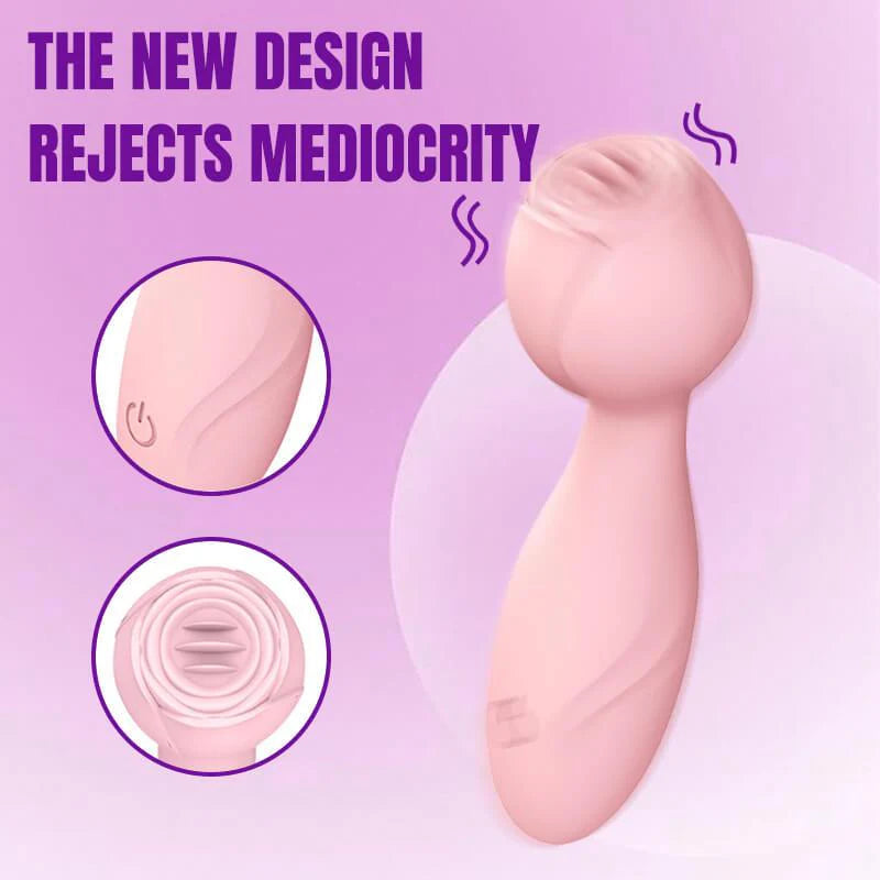 rose toy clit sucker vibrator pink