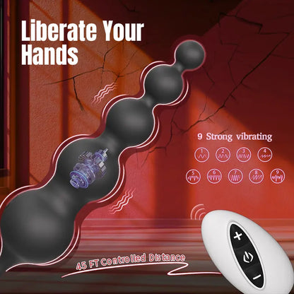 Remote Controlled Penis Ring Vibrating Vestibule Plug