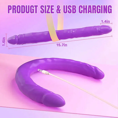 Dual Pleasure Remote-Controlled Double Dildo