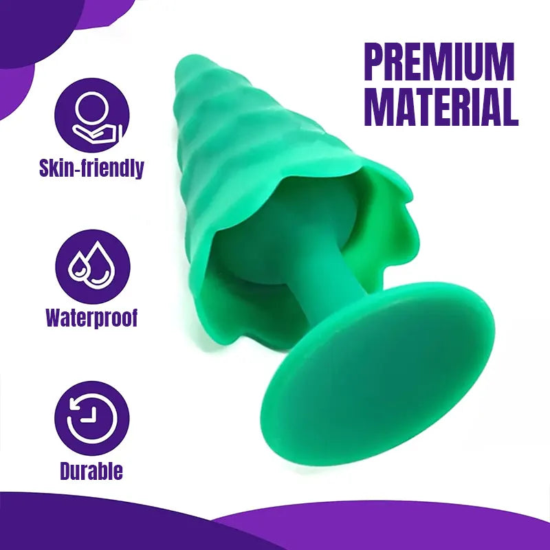 Christmas Tree Silicone Anal Plug