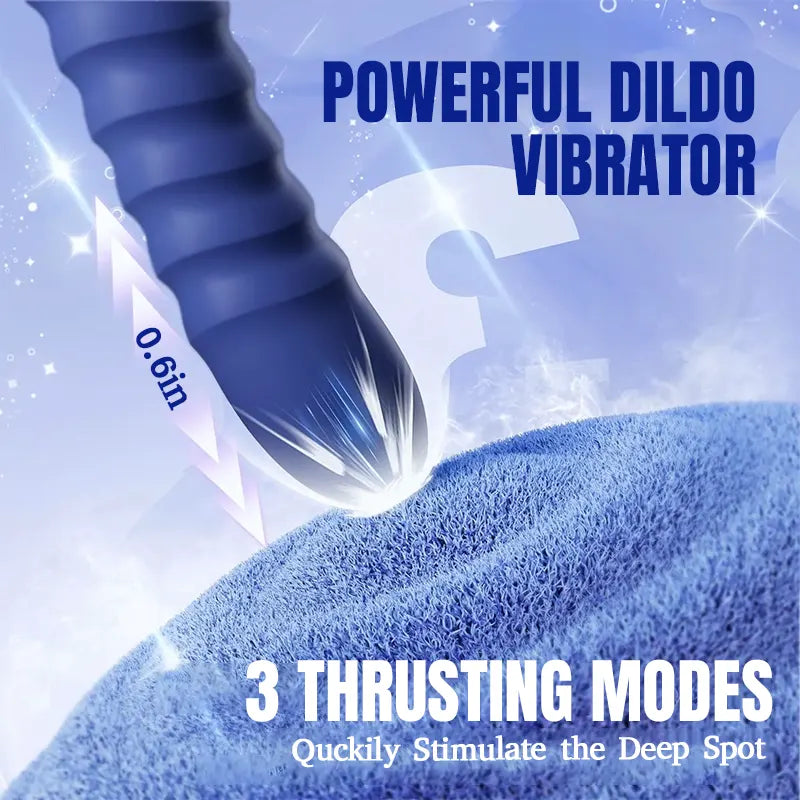 Luxury Thrusting G-Spot Vibrator with 10 Vibration Modes