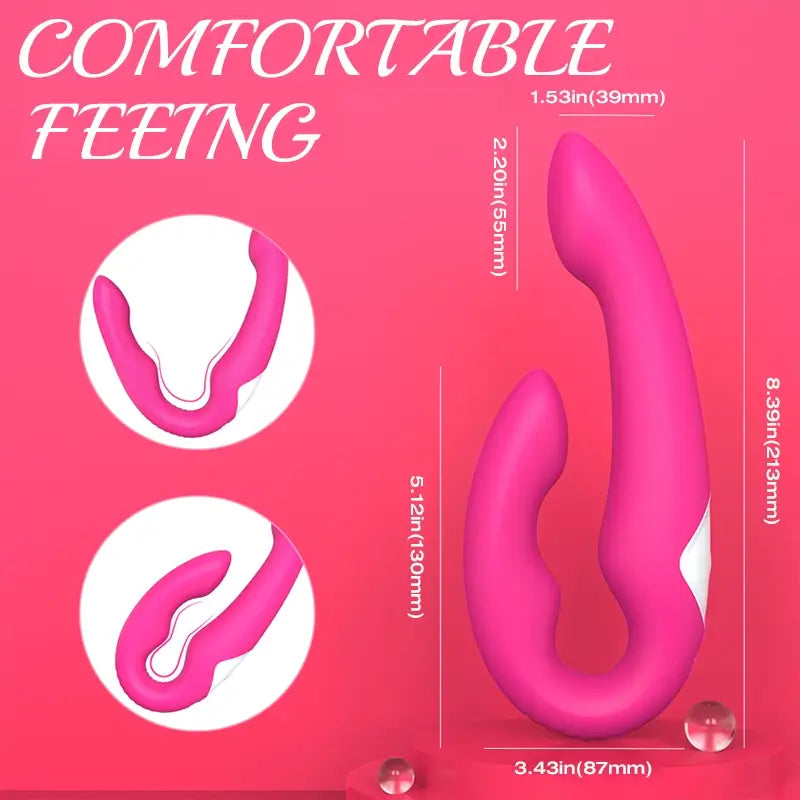 Dual Vibration Clitoral G-Spot Vibrator