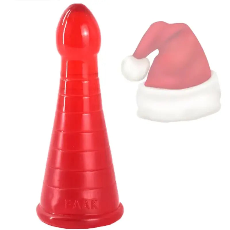 Christmas Hat Shaped Anal Plug