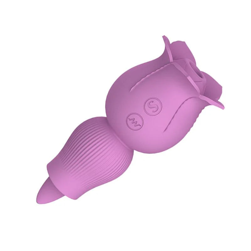 rose toy clit sucker vibrator purple