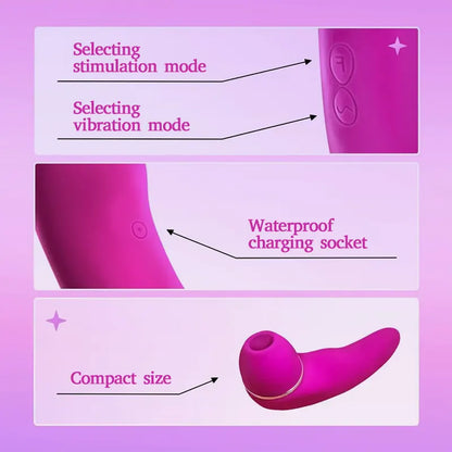 Dual Action Clitoral &amp; G-Spot Vibrator