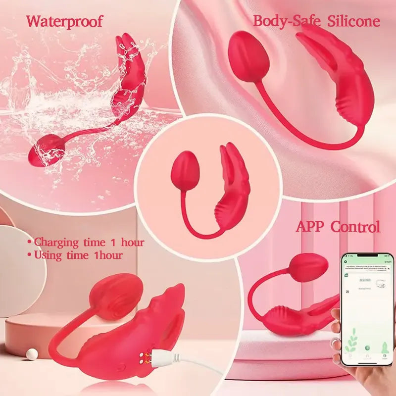 Wearable Remote Control Dual Vibrator