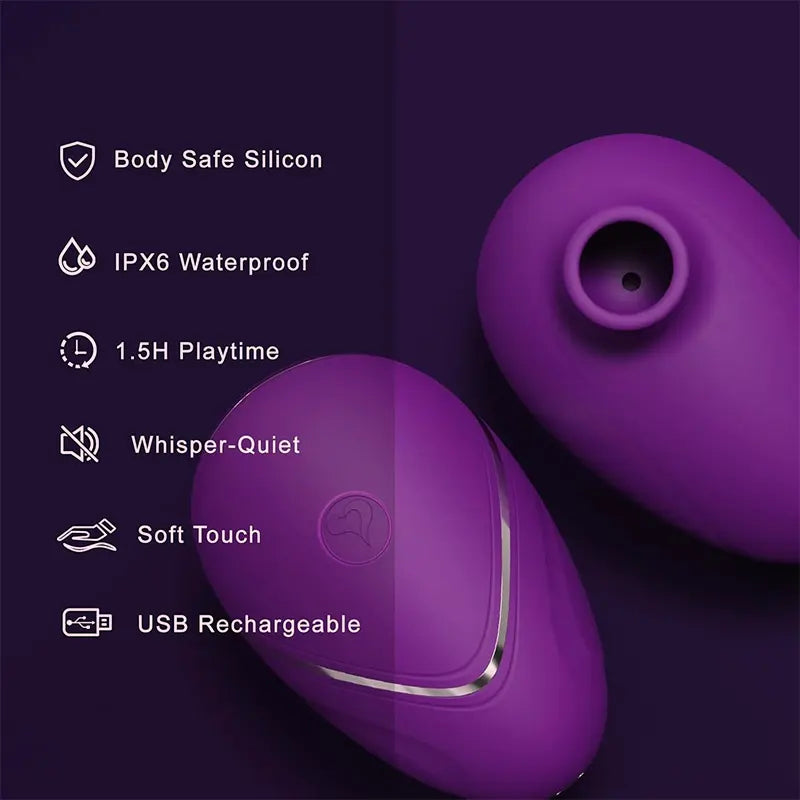 PleasureWave Mini Clitoral Suction Vibrator