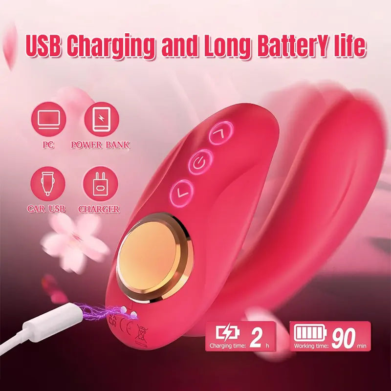 Versatile 3-in-1 Strap-On Vibrator with Remote Control