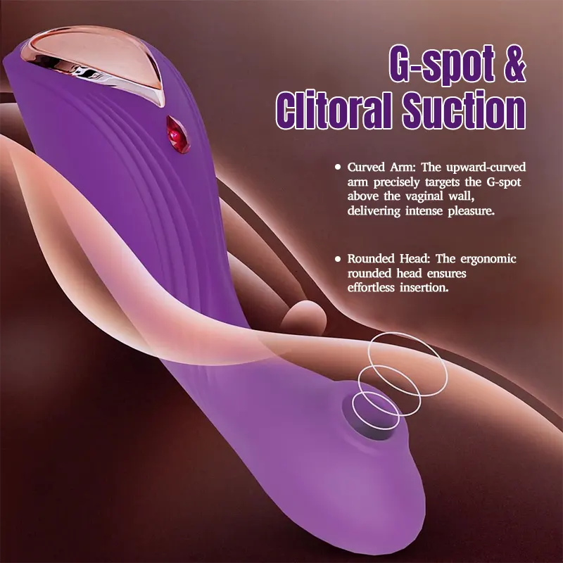 9-Mode G-Spot &amp; Clitoral Suction Vibrator